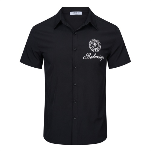 Cheap Balenciaga Shirts Short Sleeved For Men #1102695 Replica Wholesale [$27.00 USD] [ITEM#1102695] on Replica Balenciaga Shirts