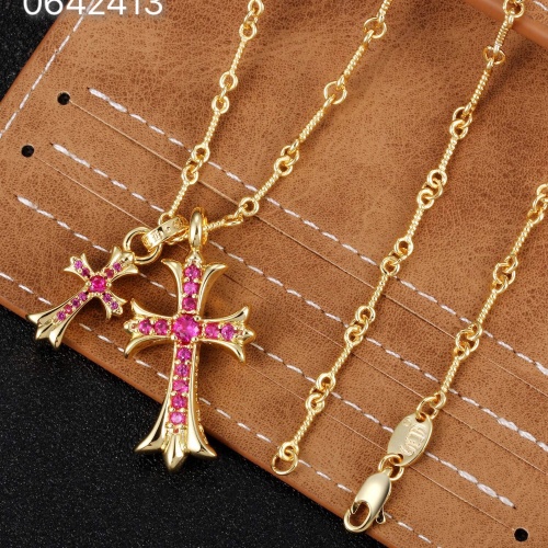 Cheap Chrome Hearts Necklaces #1103009 Replica Wholesale [$39.00 USD] [ITEM#1103009] on Replica Chrome Hearts Necklaces