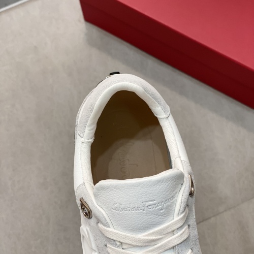 Cheap Salvatore Ferragamo Casual Shoes For Men #1103876 Replica Wholesale [$92.00 USD] [ITEM#1103876] on Replica Salvatore Ferragamo Casual Shoes
