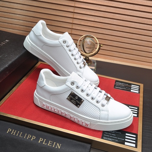Cheap Philipp Plein Casual Shoes For Men #1103920 Replica Wholesale [$80.00 USD] [ITEM#1103920] on Replica Philipp Plein PP Casual Shoes