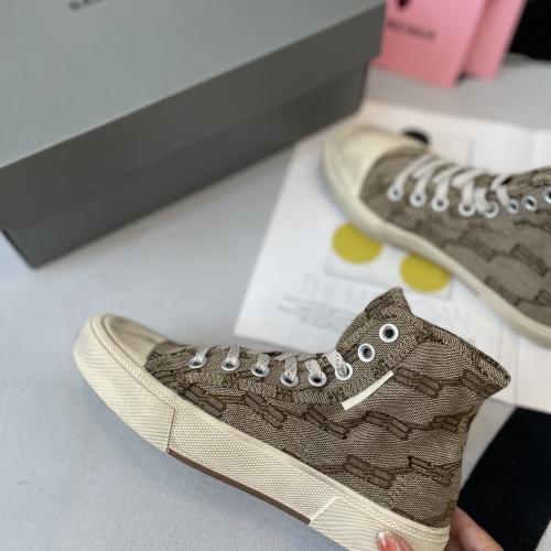 Cheap Balenciaga High Tops Shoes For Men #1104523 Replica Wholesale [$96.00 USD] [ITEM#1104523] on Replica Balenciaga High Tops Shoes