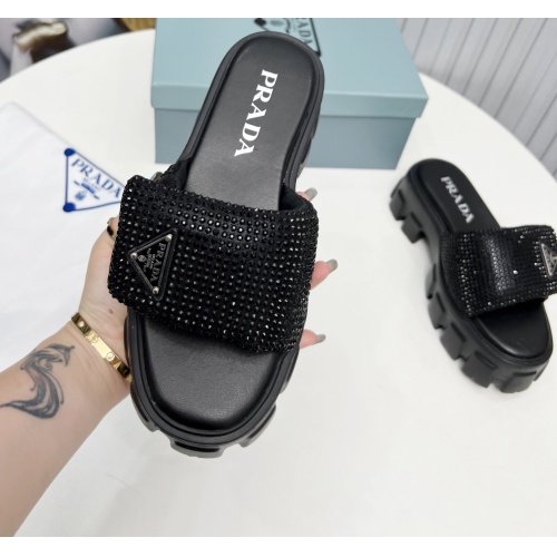 Cheap Prada Slippers For Women #1105246 Replica Wholesale [$108.00 USD] [ITEM#1105246] on Replica Prada Slippers