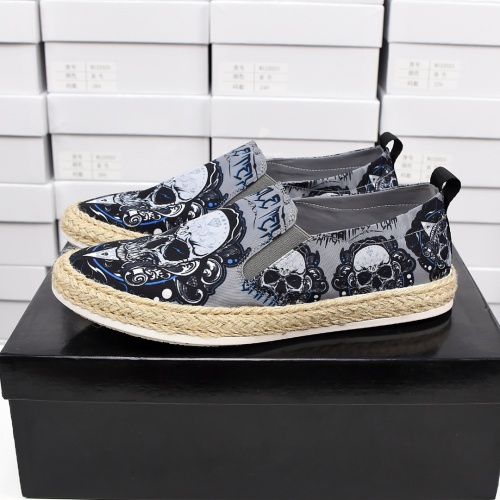 Cheap Philipp Plein Casual Shoes For Men #1106825 Replica Wholesale [$72.00 USD] [ITEM#1106825] on Replica Philipp Plein PP Casual Shoes