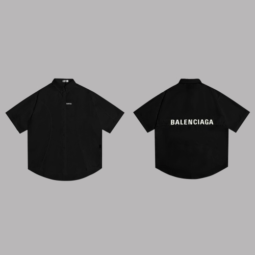 Cheap Balenciaga Shirts Short Sleeved For Unisex #1106918 Replica Wholesale [$48.00 USD] [ITEM#1106918] on Replica Balenciaga Shirts