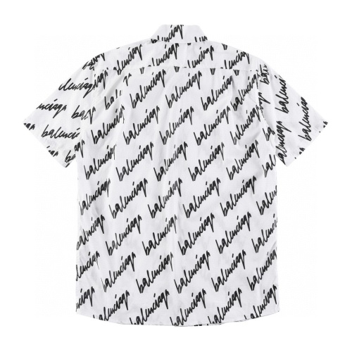 Cheap Balenciaga Shirts Short Sleeved For Men #1106928 Replica Wholesale [$48.00 USD] [ITEM#1106928] on Replica Balenciaga Shirts