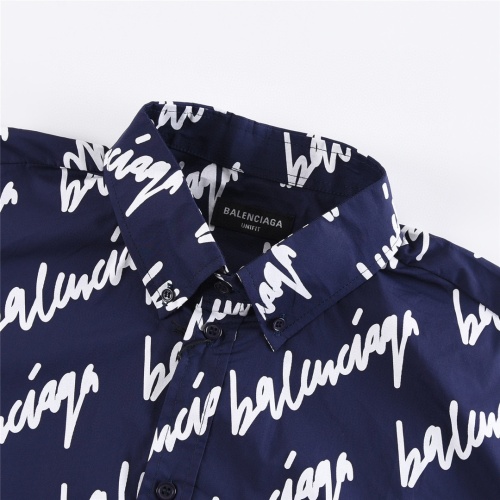 Cheap Balenciaga Shirts Short Sleeved For Men #1106929 Replica Wholesale [$48.00 USD] [ITEM#1106929] on Replica Balenciaga Shirts