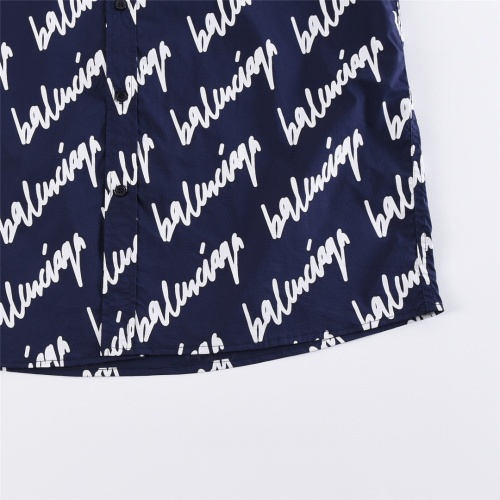 Cheap Balenciaga Shirts Short Sleeved For Men #1106929 Replica Wholesale [$48.00 USD] [ITEM#1106929] on Replica Balenciaga Shirts