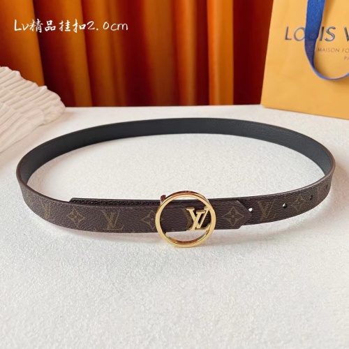 Cheap Louis Vuitton AAA Quality Belts For Women #1107096 Replica Wholesale [$52.00 USD] [ITEM#1107096] on Replica Louis Vuitton AAA Quality Belts