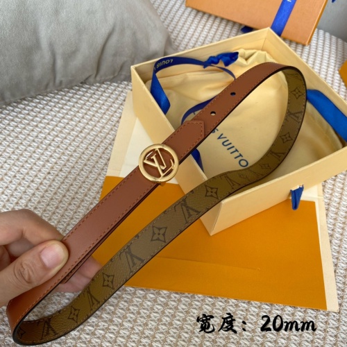 Cheap Louis Vuitton AAA Quality Belts For Women #1107103 Replica Wholesale [$56.00 USD] [ITEM#1107103] on Replica Louis Vuitton AAA Quality Belts