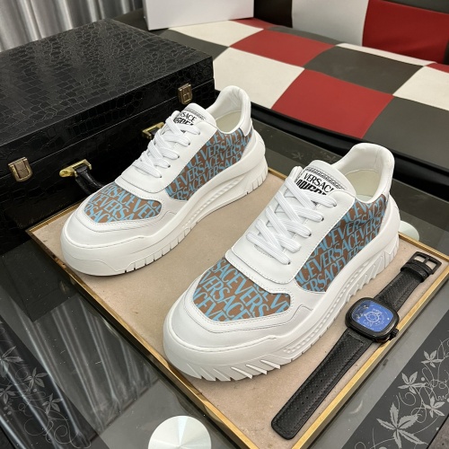 Cheap Versace Casual Shoes For Men #1107160 Replica Wholesale [$80.00 USD] [ITEM#1107160] on Replica Versace Casual Shoes