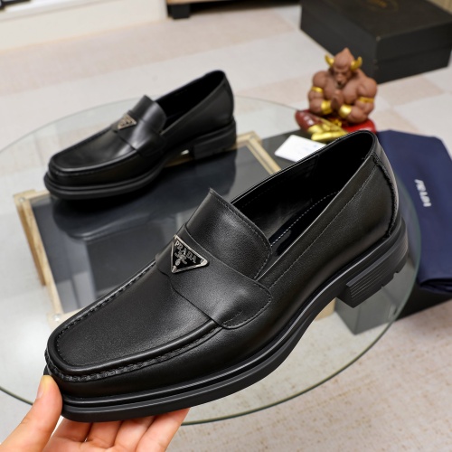 Cheap Prada Leather Shoes For Men #1107408 Replica Wholesale [$98.00 USD] [ITEM#1107408] on Replica Prada Leather Shoes