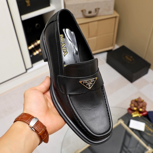 Cheap Prada Leather Shoes For Men #1107408 Replica Wholesale [$98.00 USD] [ITEM#1107408] on Replica Prada Leather Shoes