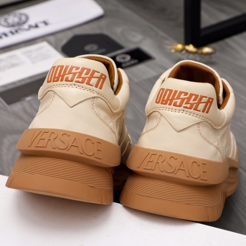 Cheap Versace Casual Shoes For Men #1107493 Replica Wholesale [$105.00 USD] [ITEM#1107493] on Replica Versace Casual Shoes