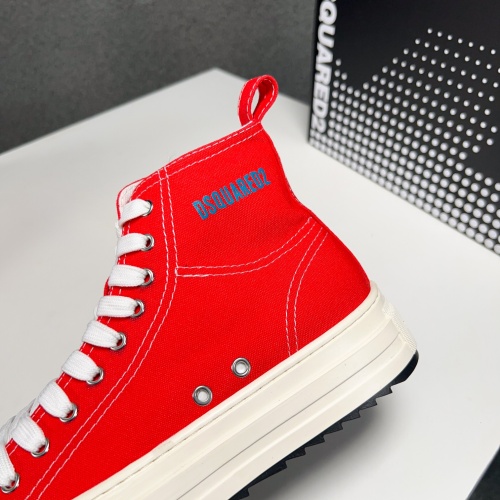 Cheap Dsquared High Tops Shoes For Men #1107506 Replica Wholesale [$100.00 USD] [ITEM#1107506] on Replica Dsquared High Tops Shoes