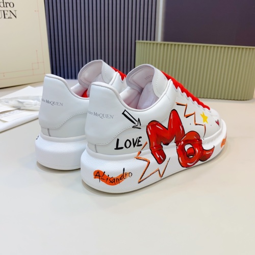 Cheap Alexander McQueen Casual Shoes For Women #1107659 Replica Wholesale [$128.00 USD] [ITEM#1107659] on Replica Alexander McQueen Casual Shoes