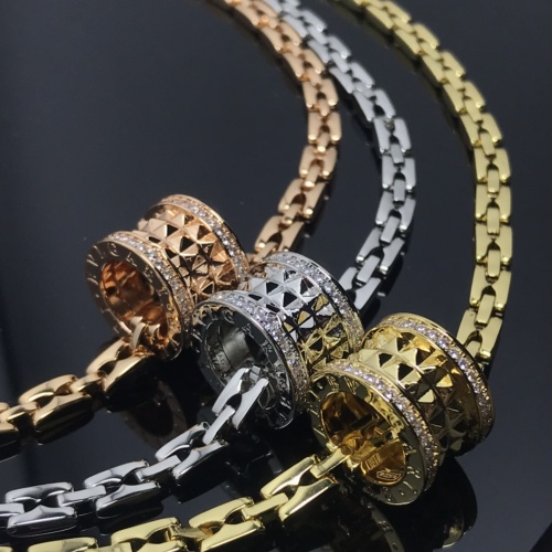 Cheap Bvlgari Necklaces #1107676 Replica Wholesale [$88.00 USD] [ITEM#1107676] on Replica Bvlgari Necklaces