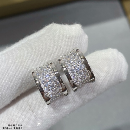 Cheap Bvlgari Earrings For Women #1107836 Replica Wholesale [$64.00 USD] [ITEM#1107836] on Replica Bvlgari Earrings