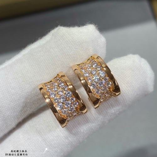 Cheap Bvlgari Earrings For Women #1107837 Replica Wholesale [$64.00 USD] [ITEM#1107837] on Replica Bvlgari Earrings