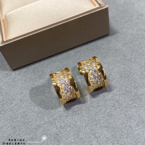 Cheap Bvlgari Earrings For Women #1107838 Replica Wholesale [$64.00 USD] [ITEM#1107838] on Replica Bvlgari Earrings
