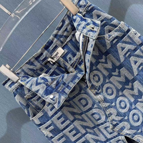 Cheap Fendi Skirts For Women #1108086 Replica Wholesale [$88.00 USD] [ITEM#1108086] on Replica Fendi Skirts