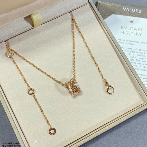 Cheap Bvlgari Necklaces #1108343 Replica Wholesale [$68.00 USD] [ITEM#1108343] on Replica Bvlgari Necklaces