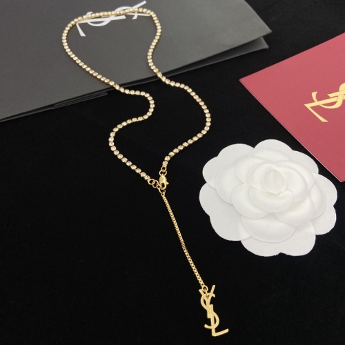 Cheap Yves Saint Laurent YSL Necklaces For Women #1108544 Replica Wholesale [$29.00 USD] [ITEM#1108544] on Replica Yves Saint Laurent YSL Necklaces