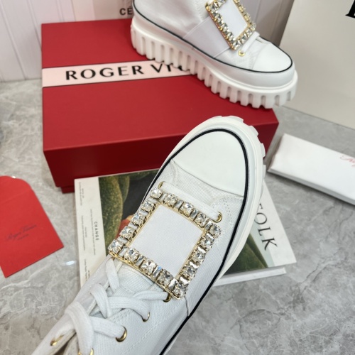 Cheap Roger Vivier High Tops Shoes For Women #1108682 Replica Wholesale [$118.00 USD] [ITEM#1108682] on Replica Roger Vivier High Tops Shoes