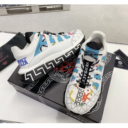 Cheap Versace Casual Shoes For Men #1108728 Replica Wholesale [$118.00 USD] [ITEM#1108728] on Replica Versace Casual Shoes