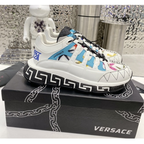 Cheap Versace Casual Shoes For Men #1108728 Replica Wholesale [$118.00 USD] [ITEM#1108728] on Replica Versace Casual Shoes