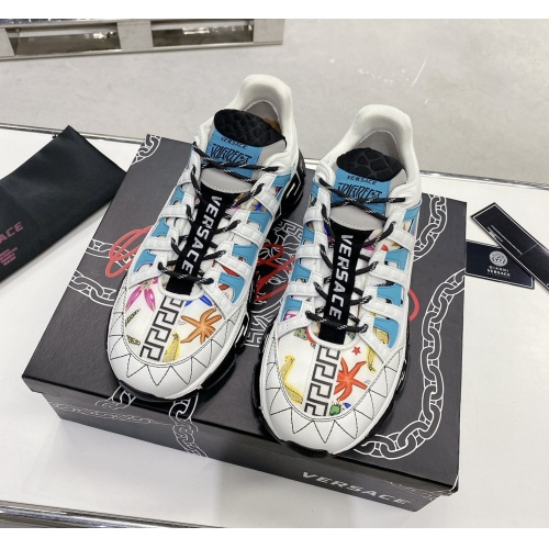Cheap Versace Casual Shoes For Men #1108728 Replica Wholesale [$118.00 USD] [ITEM#1108728] on Replica Versace Casual Shoes