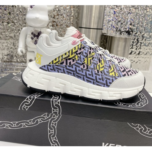 Cheap Versace Casual Shoes For Men #1108748 Replica Wholesale [$118.00 USD] [ITEM#1108748] on Replica Versace Casual Shoes