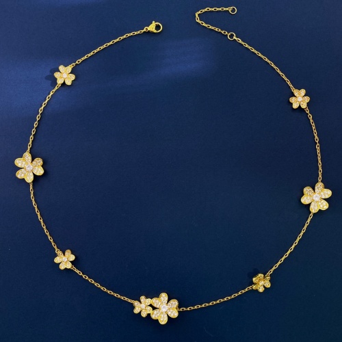 Cheap Van Cleef &amp; Arpels Necklaces For Women #1108879 Replica Wholesale [$34.00 USD] [ITEM#1108879] on Replica Van Cleef &amp; Arpels Necklaces