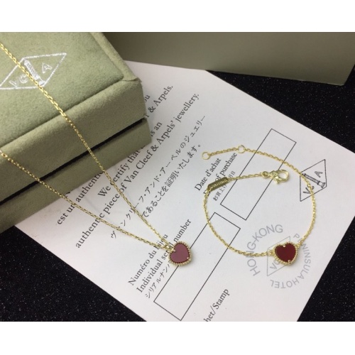 Cheap Van Cleef &amp; Arpels Jewelry Set For Women #1108946 Replica Wholesale [$40.00 USD] [ITEM#1108946] on Replica Van Cleef &amp; Arpels Jewelry Set