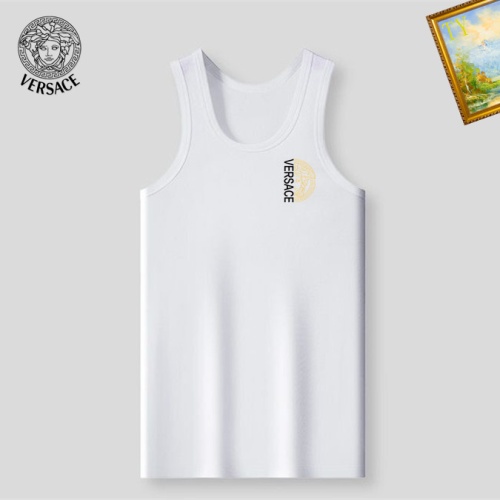 Cheap Versace T-Shirts Sleeveless For Men #1109268 Replica Wholesale [$24.00 USD] [ITEM#1109268] on Replica Versace T-Shirts