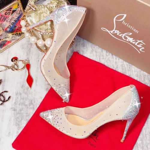 Cheap Christian Louboutin High-heeled shoes For Women #1109726 Replica Wholesale [$112.00 USD] [ITEM#1109726] on Replica Christian Louboutin High-heeled shoes
