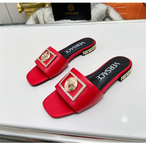 Cheap Versace Slippers For Women #1109766 Replica Wholesale [$82.00 USD] [ITEM#1109766] on Replica Versace Slippers