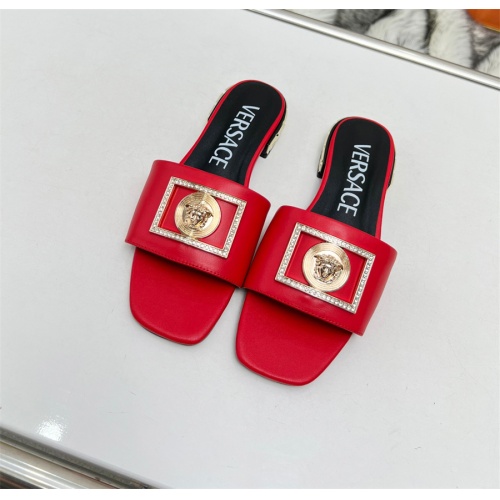 Cheap Versace Slippers For Women #1109766 Replica Wholesale [$82.00 USD] [ITEM#1109766] on Replica Versace Slippers