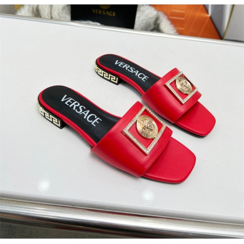 Cheap Versace Slippers For Women #1109766 Replica Wholesale [$82.00 USD] [ITEM#1109766] on Replica Versace Slippers