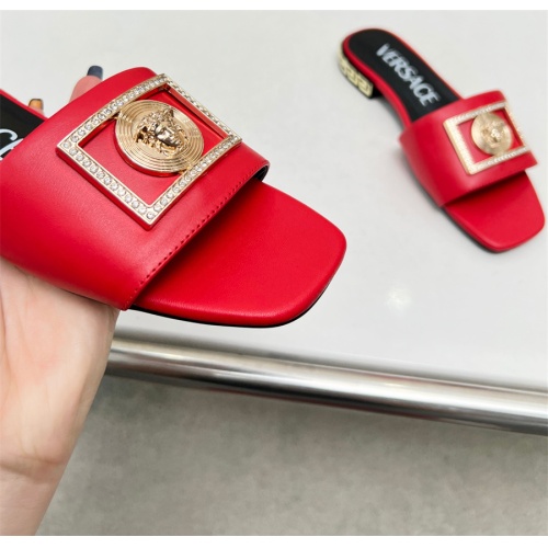 Cheap Versace Slippers For Women #1109766 Replica Wholesale [$82.00 USD] [ITEM#1109766] on Replica Versace Slippers