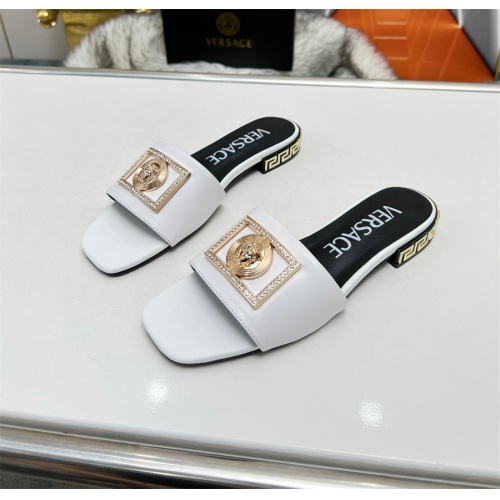 Cheap Versace Slippers For Women #1109769 Replica Wholesale [$82.00 USD] [ITEM#1109769] on Replica Versace Slippers