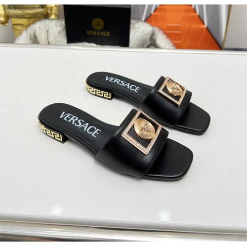 Cheap Versace Slippers For Women #1109770 Replica Wholesale [$82.00 USD] [ITEM#1109770] on Replica Versace Slippers