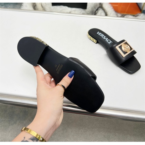 Cheap Versace Slippers For Women #1109770 Replica Wholesale [$82.00 USD] [ITEM#1109770] on Replica Versace Slippers