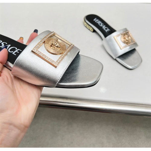 Cheap Versace Slippers For Women #1109771 Replica Wholesale [$82.00 USD] [ITEM#1109771] on Replica Versace Slippers