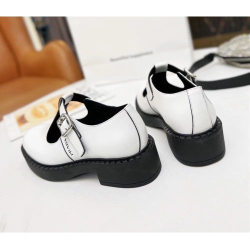 Cheap Prada Leather Shoes For Women #1110038 Replica Wholesale [$92.00 USD] [ITEM#1110038] on Replica Prada Leather Shoes