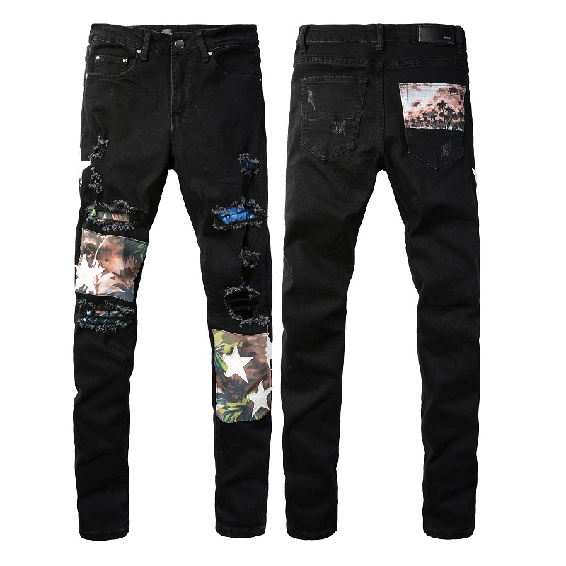 Cheap Amiri Jeans For Men #1108015 Replica Wholesale [$68.00 USD] [ITEM ...