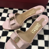 Cheap Salvatore Ferragamo Slippers For Women #1102345 Replica Wholesale [$96.00 USD] [ITEM#1102345] on Replica Salvatore Ferragamo Slippers