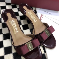 Cheap Salvatore Ferragamo Slippers For Women #1102348 Replica Wholesale [$96.00 USD] [ITEM#1102348] on Replica Salvatore Ferragamo Slippers