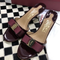 Cheap Salvatore Ferragamo Slippers For Women #1102348 Replica Wholesale [$96.00 USD] [ITEM#1102348] on Replica Salvatore Ferragamo Slippers