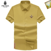 Prada Shirts Short Sleeved For Men #1102441