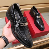 Cheap Salvatore Ferragamo Leather Shoes For Men #1105657 Replica Wholesale [$92.00 USD] [ITEM#1105657] on Replica Salvatore Ferragamo Leather Shoes